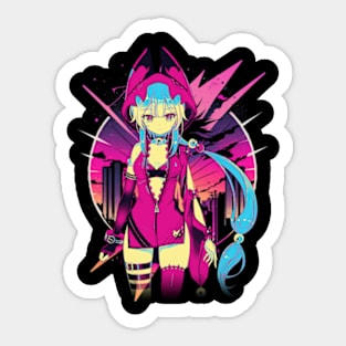 Haru Estia's Legacy SoulWorkers Gaming Shirt Sticker